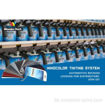 Automobilfarbe Innocolor Car Refinish Farbe mit Formeln